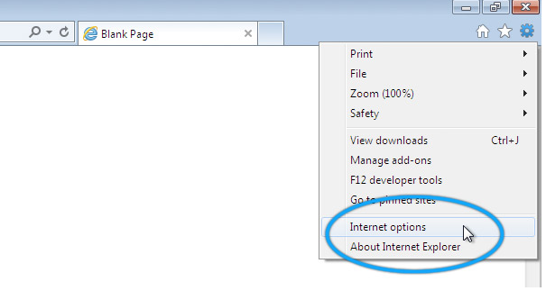 internet explorer 11 internet options